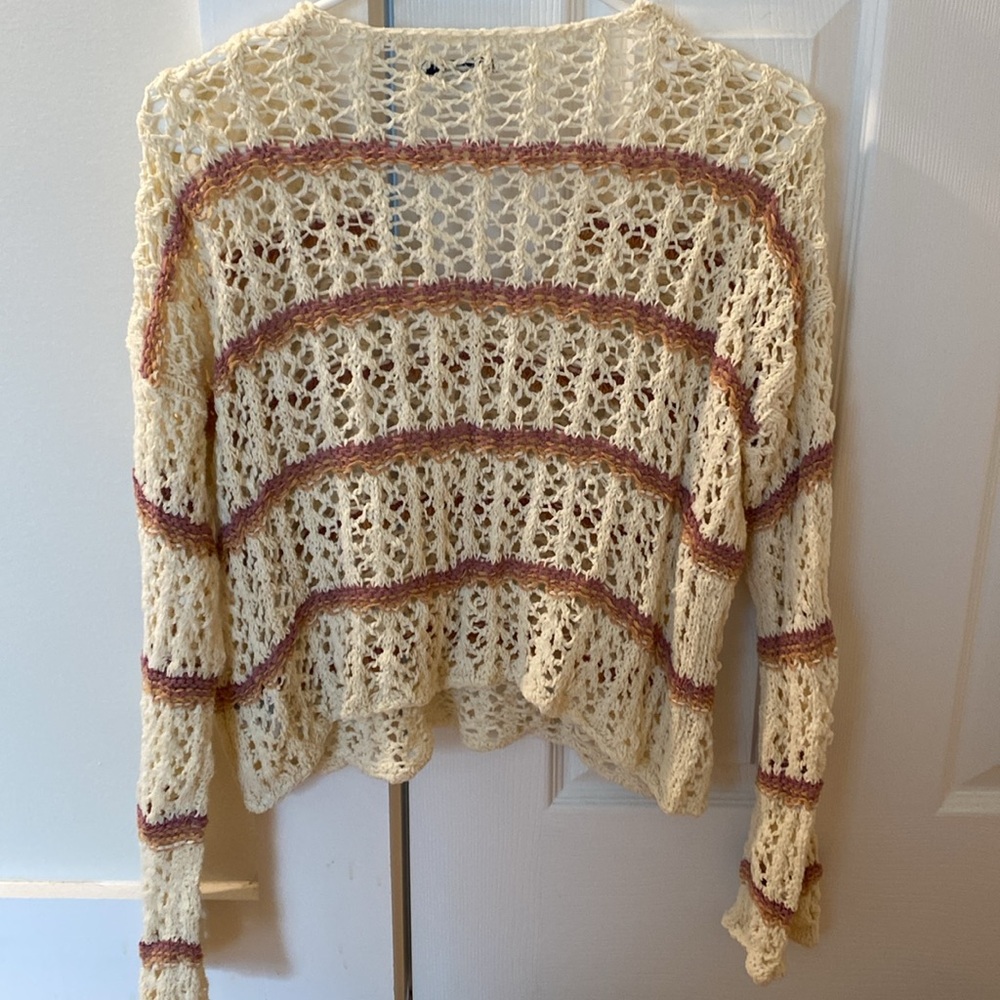American Eagle striped women’s boho sweater - Picture 4 of 5